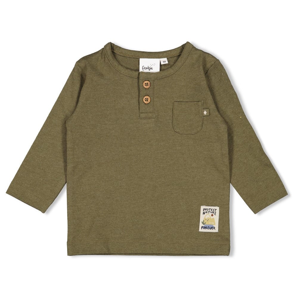 MOUNTAIN - "Protect Nature Forever" Henley Top