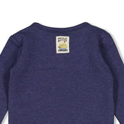 MOUNTAIN - "You Rock" French Terry Henley Collar Top