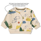 MOUNTAIN - Quilted Comfort Sweat Top