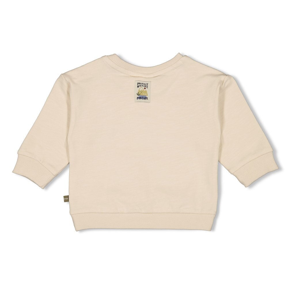 MOUNTAIN - "protect nature forever" French Terry Sweat Top