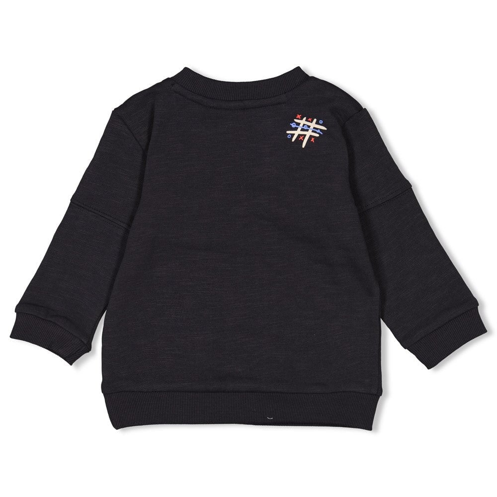 COUCH CLUB - Organic Cotton French Terry Slub "Couch Club" Sweat Top
