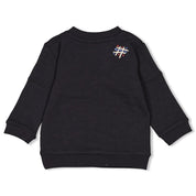COUCH CLUB - Organic Cotton French Terry Slub "Couch Club" Sweat Top