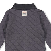 COUCH CLUB -Organic Cotton Quilted Button-Up Jacket