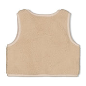 QUEEN OF HEARTS - Sustainable Teddy Fleece Padded Vest