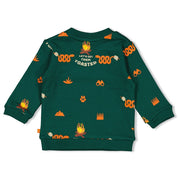 CHASING TRAILS - Organic Cotton French Terry Campfire Sweat Top