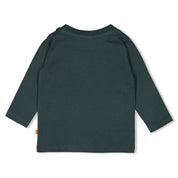 CHASING TRAILS - Organic Cotton "Lost Tracks Lodge" Jersey Fashion Top