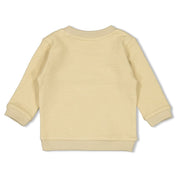 CHASING TRAILS - Organic Cotton French Terry Jacquard Sweat Top