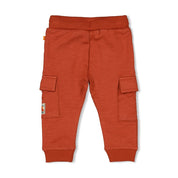 CHASING TRAILS - Organic Cotton French Terry Slub Cargo Pants
