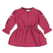 SHINE BRIGHT — Organic Cotton Brushed French Terry Fashion Dress