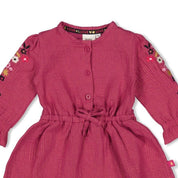 SHINE BRIGHT — Organic Cotton Brushed French Terry Fashion Dress