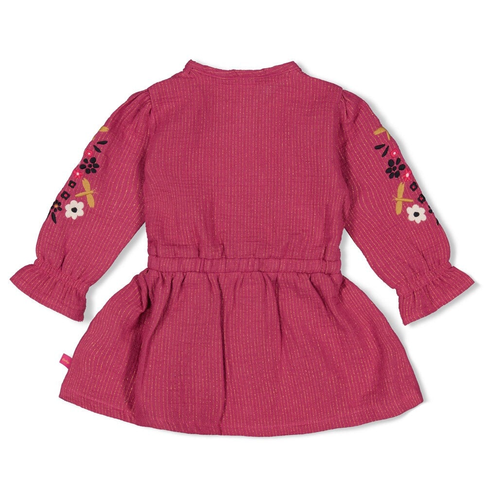 SHINE BRIGHT — Organic Cotton Brushed French Terry Fashion Dress