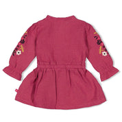 SHINE BRIGHT — Organic Cotton Brushed French Terry Fashion Dress