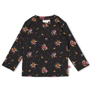 SHINE BRIGHT — Organic Cotton Single Jersey Celestial Floral Fashion Top