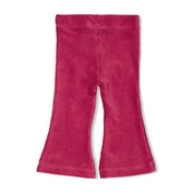 SHINE BRIGHT — Velvet Rib Fashion Flare Pants