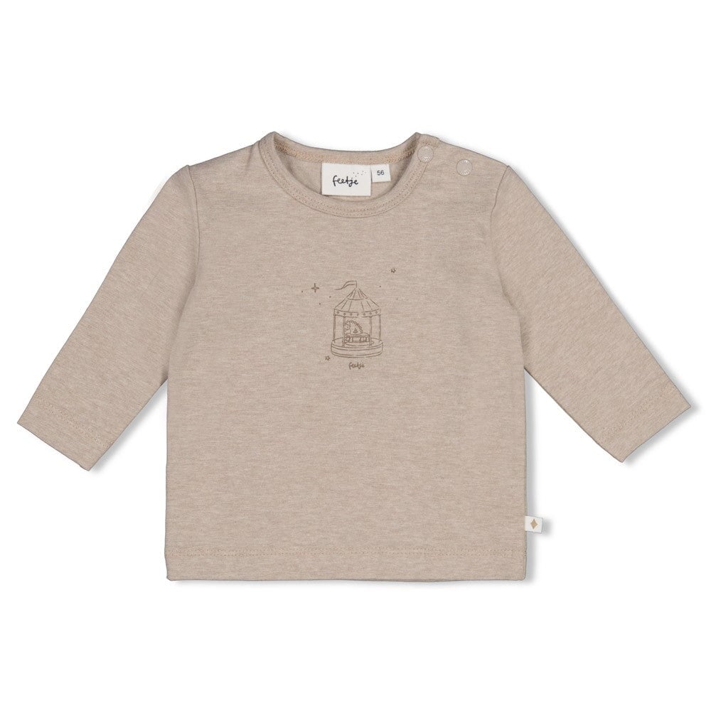 THE CUDDLE COMPANY - Organic Cotton Carousel Graphic Long Sleeve Top
