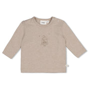 THE CUDDLE COMPANY - Organic Cotton Carousel Graphic Long Sleeve Top