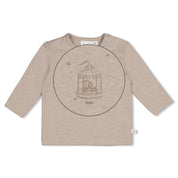THE CUDDLE COMPANY - Organic Cotton Carousel Graphic Long Sleeve Top