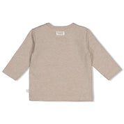 THE CUDDLE COMPANY - Organic Cotton Carousel Graphic Long Sleeve Top