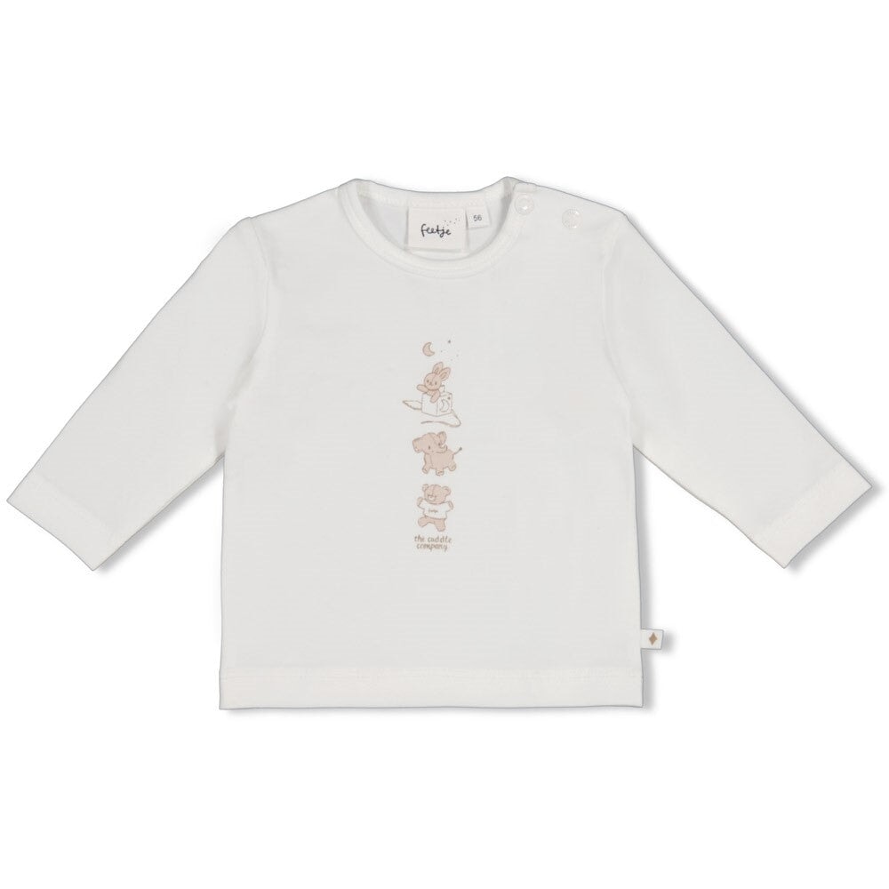THE CUDDLE COMPANY - Organic Cotton Stacked Friends Long Sleeve Top