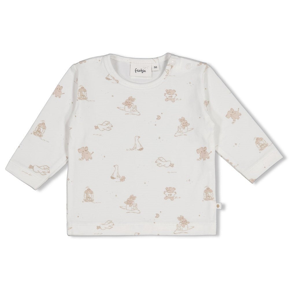 THE CUDDLE COMPANY - Organic Cotton All-Over Print Long Sleeve Top