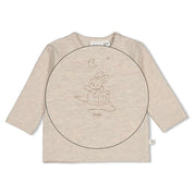 THE CUDDLE COMPANY - Organic Cotton Bunny Graphic Long Sleeve Top