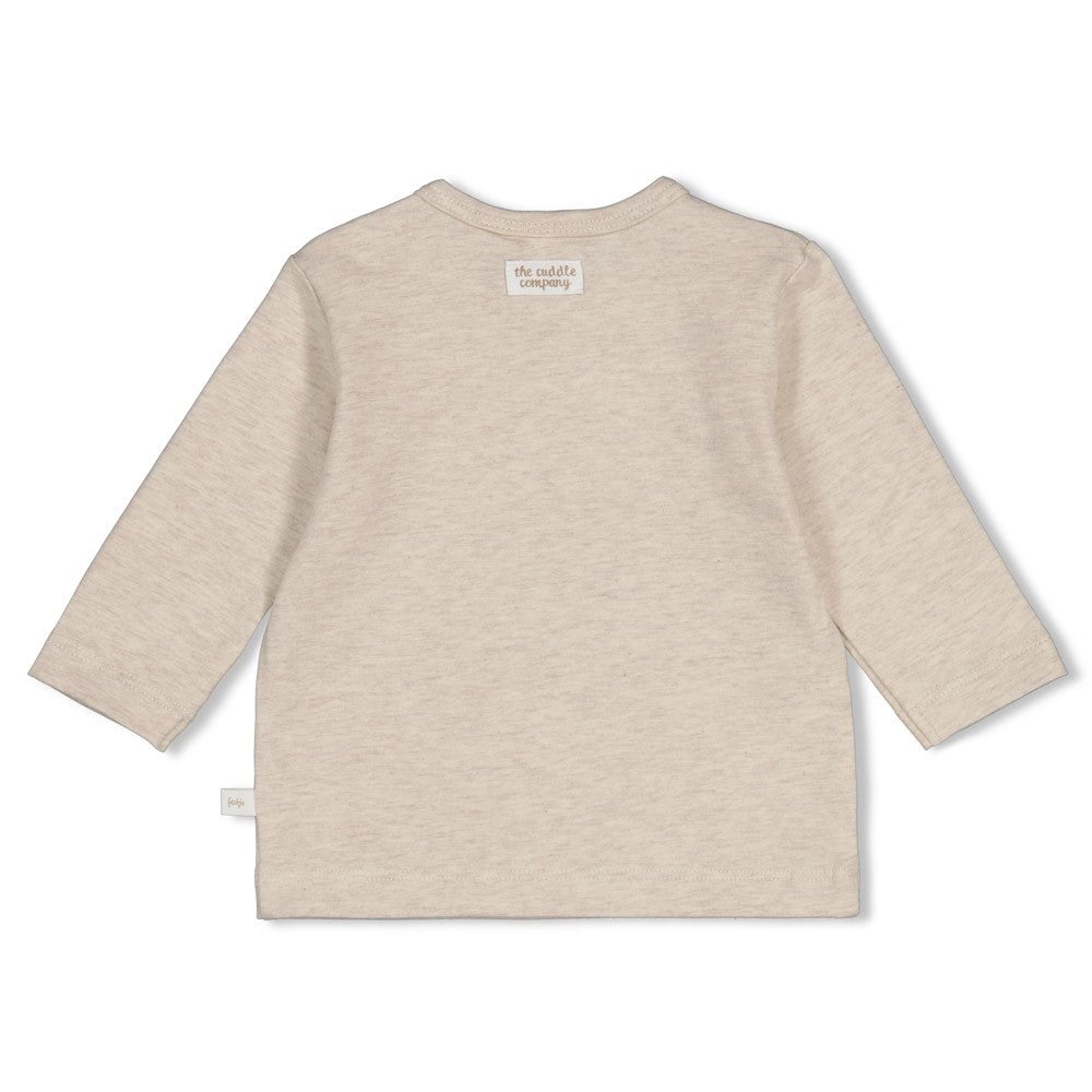 THE CUDDLE COMPANY - Organic Cotton Bunny Graphic Long Sleeve Top