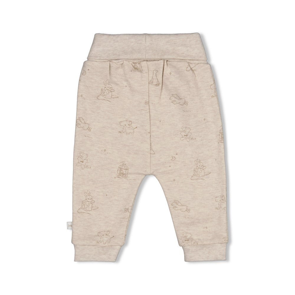 THE CUDDLE COMPANY - Organic Cotton French Terry All-Over Print Fashion Pants