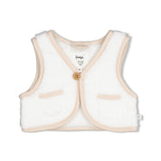 PENGUIN CUDDLES — Plush Teddy Layering Vest