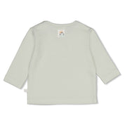 PENGUIN CUDDLES — Organic Cotton Graphic Long-Sleeve Top