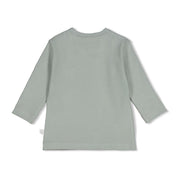PENGUIN CUDDLES — Organic Cotton Rib Jersey Long-Sleeve Top