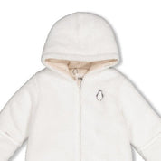 PENGUIN CUDDLES — — Hooded Plush Teddy Outerwear Suit