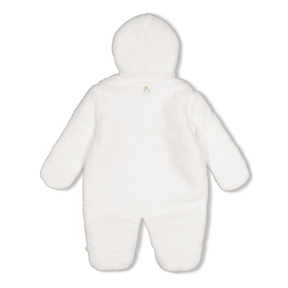 PENGUIN CUDDLES — — Hooded Plush Teddy Outerwear Suit