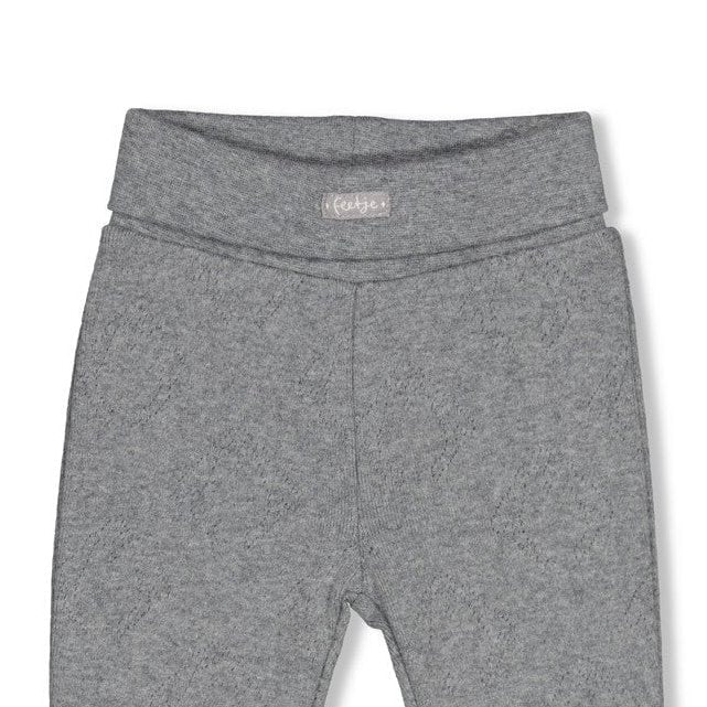 PENGUIN CUDDLES — Organic Cotton Ajour Rib Fashion Pants