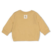 OVER THE MOON FOR YOU - Organic Cotton French Terry Fashion Sweat Top