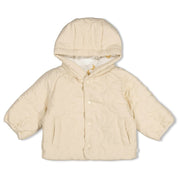 OVER THE MOON FOR YOU -Reversible Quilted Hooded Jacket