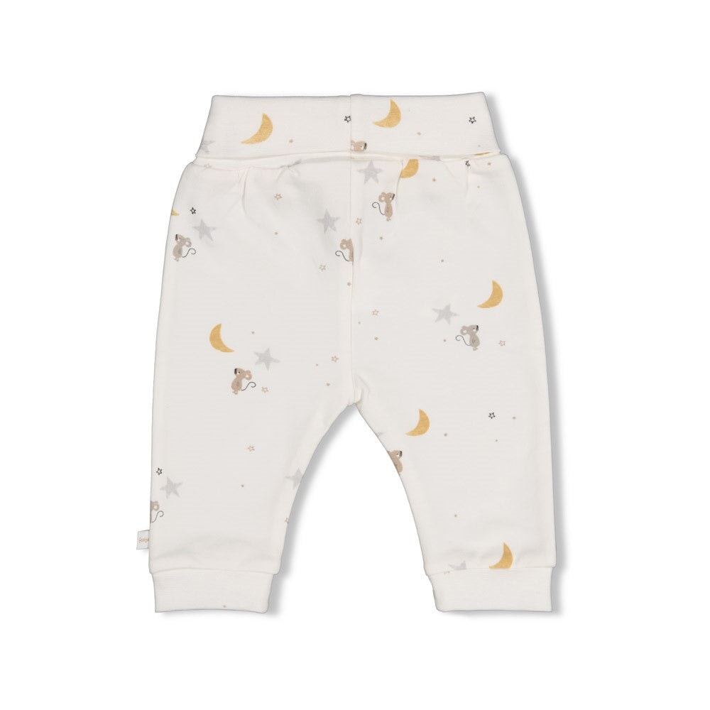 OVER THE MOON FOR YOU - Organic Cotton All-Over Print French Terry Fashion Pants
