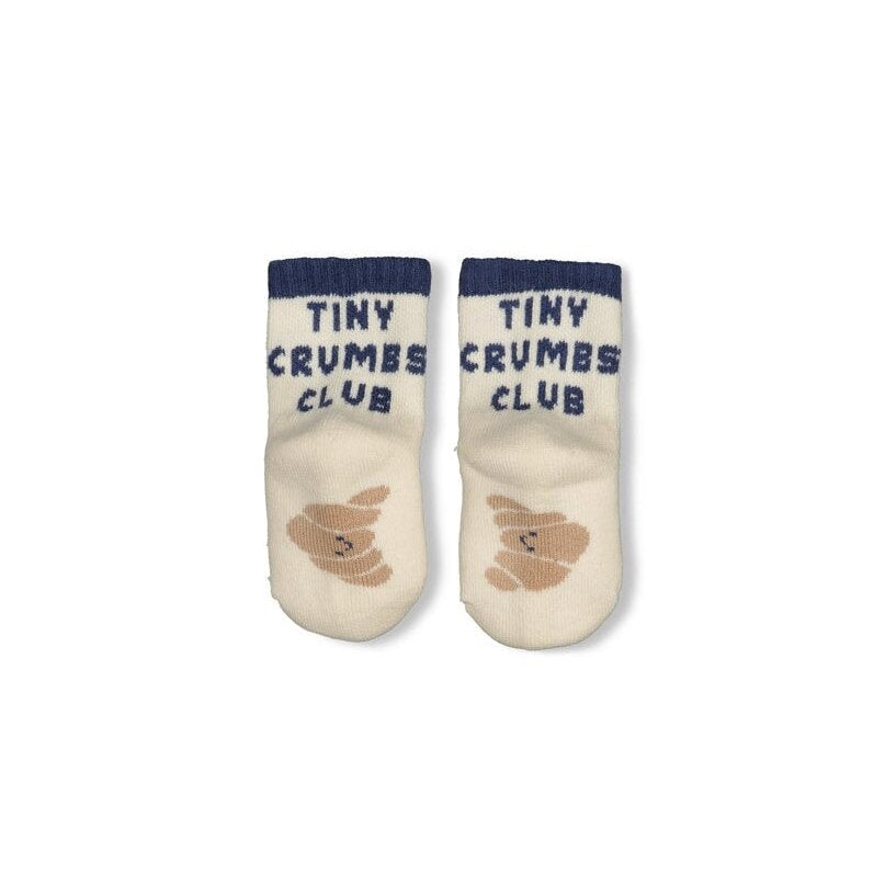 BREAKFAST BUDDY - -Organic Cotton Tiny Crumbs Club Socks