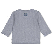 BREAKFAST BUDDY - Organic Cotton Rib Knit Wrap Fashion Top