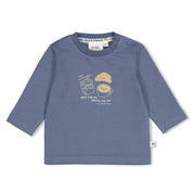 BREAKFAST BUDDY - Organic Cotton Milk &amp; Coffee Graphic Long Sleeve Top