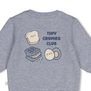 BREAKFAST BUDDY - Organic Cotton French Terry Fashion Sweat Top