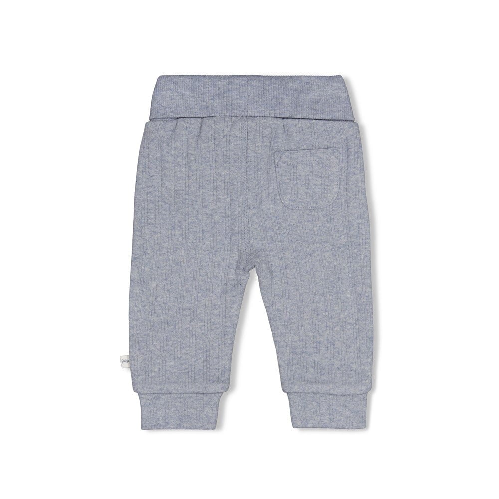 BREAKFAST BUDDY - Organic Cotton Rib Knit Fashion Pants