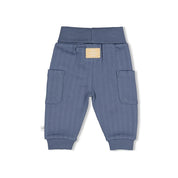 BREAKFAST BUDDY - Organic Cotton Rib Knit Cargo Fashion Pants