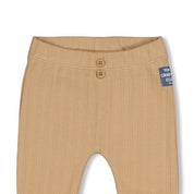 BREAKFAST BUDDY - Organic Cotton Rib Knit Fashion Pants
