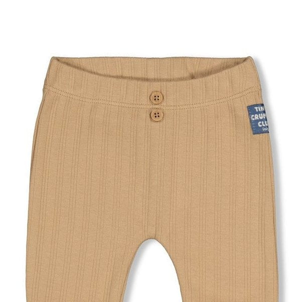 BREAKFAST BUDDY - Organic Cotton Rib Knit Fashion Pants