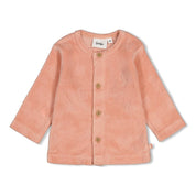 FALL IN LOVE — Organic Cotton Embossed Velour Fashion Jacket