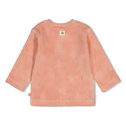 FALL IN LOVE — Organic Cotton Embossed Velour Fashion Jacket