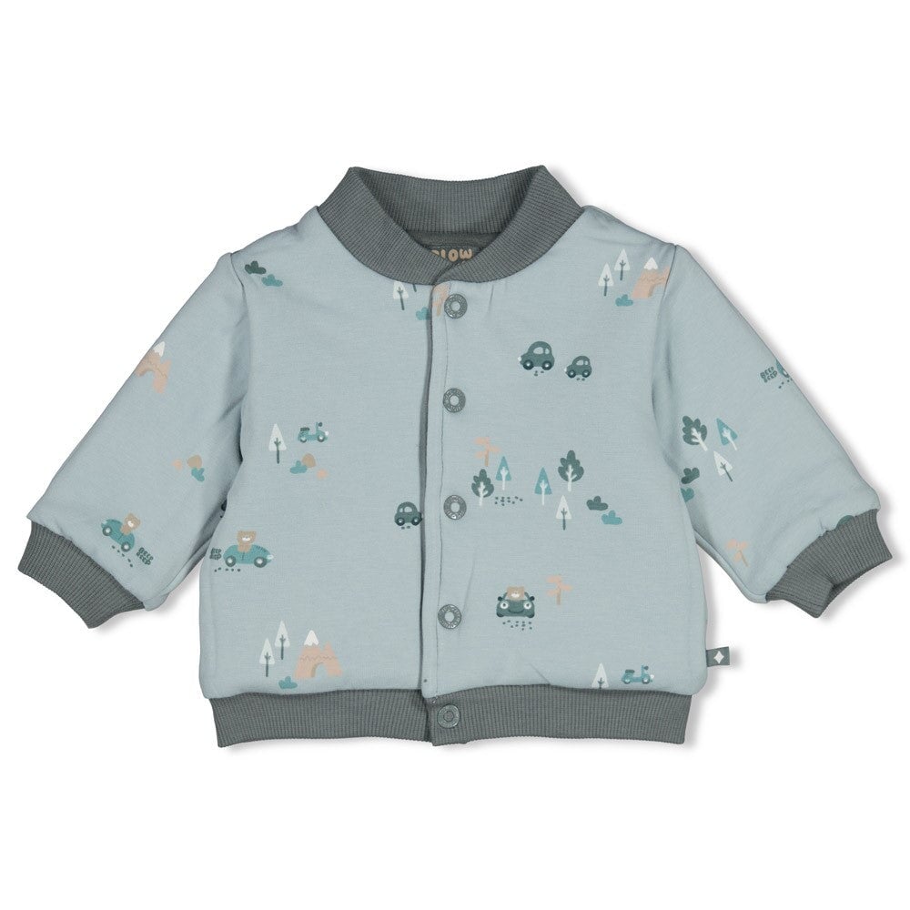 BEEP BEEP — Organic Cotton Reversible Padded Jacket
