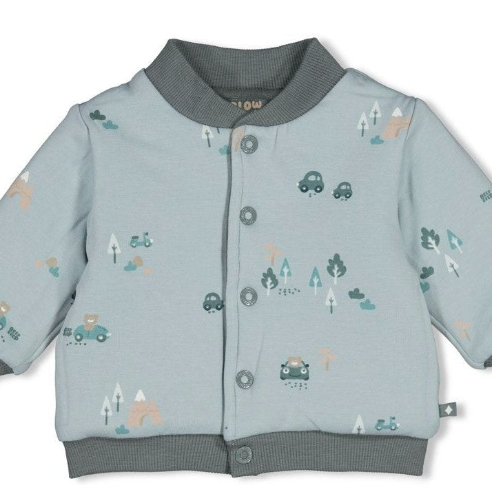 BEEP BEEP — Organic Cotton Reversible Padded Jacket