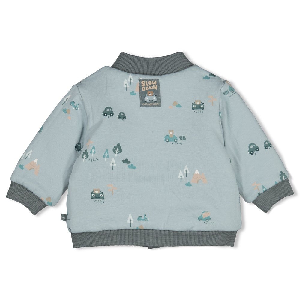 BEEP BEEP — Organic Cotton Reversible Padded Jacket
