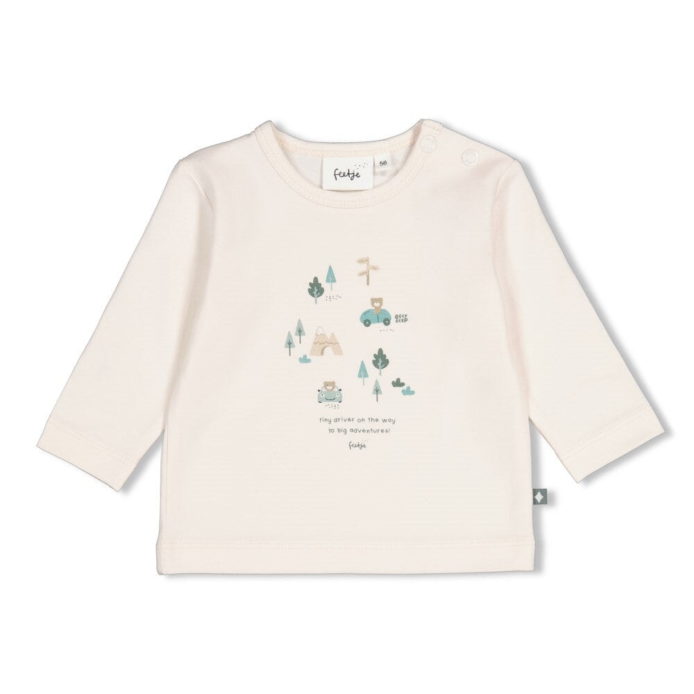 BEEP BEEP — Organic Cotton Graphic Fashion Top